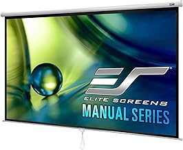 Elite Screens Manual Series 120-inch 16:9 Pull Down Projector Screen (B tier)
