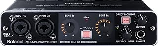 Roland QuadCapture Audio Interface (F tier)