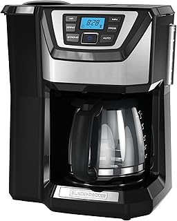 Black+Decker 12-Cup Mill and Brew Coffee Maker (D tier)