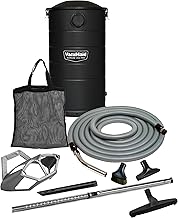 VacuMaid GV50BLKPRO Wall Mounted Garage Vacuum 50 ft Hose (A tier)