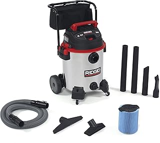 Ridgid 1610RV 16 Gallon Stainless Steel Wet/Dry Vacuum (B tier)