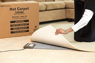 Hot Carpet Woo Warmer Under Rug Radiant Floor Heater 500W (B tier)