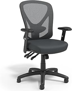 Staples Carder Ergonomic Task Chair Mesh Lumbar Support Black (C tier)