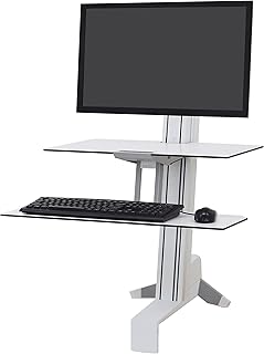 Ergotron WorkFit-S HD Single Monitor Standing Desk Converter (A tier)