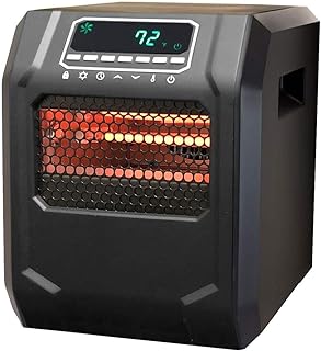 LifeSmart Infrared Quartz Space Heater 1500W with Smart Heating (D tier)