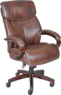 La-Z-Boy Bradley Bonded Leather Executive Chair Roasted Chestnut (C tier)