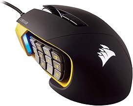 Corsair Scimitar Pro RGB MMO Gaming Mouse Yellow (C tier)