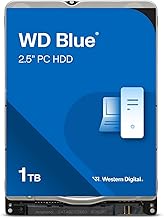WD Blue Mobile 1TB 2.5" 5400 RPM Hard Drive (B tier)