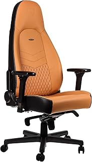 noblechairs ICON Gaming Chair Real Leather Cognac/Black (B tier)
