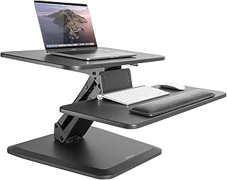 Mount-It! Compact Standing Desk Riser (C tier)
