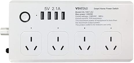 Vivitar Smart Power Strip with 4 USB Ports (D tier)