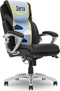 Serta Bryce Executive Office Chair Black (C tier)