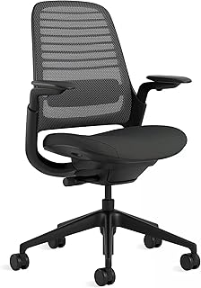 Steelcase Series 1 Office Chair Graphite Carpet Casters (A tier)