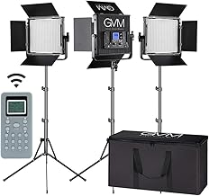 GVM 672S LED Video Light Panel 3-Pack (D tier)