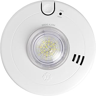 First Alert BRK 7020BSL Hardwired Smoke Detector with LED Strobe (C tier)