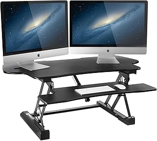 Mount-It! 48.5 Electric Standing Desk Converter (B tier)