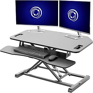 VIVO 38 inch Corner Desk Converter K Series (B tier)