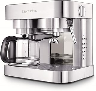 Espressione Combination Stainless Steel Espresso Coffee Maker (D tier)