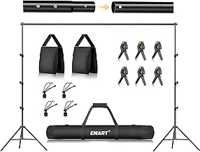 EMART Photo Backdrop Stand Kit 8.5x10ft (S tier)
