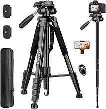 72" Aluminum Camera Tripod Monopod with Remote (B tier)
