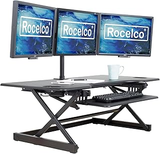 Rocelco 46 Standing Desk Converter (A tier)