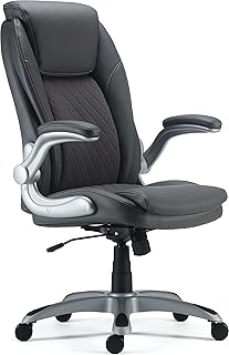 Staples Sorina Bonded Leather Chair Grey (C tier)