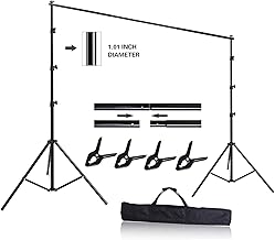 Adjustable Photography Backdrop Support System 10x8.5ft (B tier)