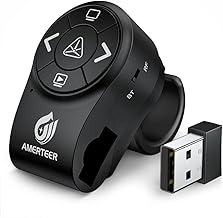 AMERTEER Bluetooth Wireless Presentation Clicker (C tier)