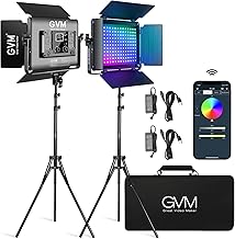 GVM 680RS RGB LED Video Light 2-Pack (C tier)