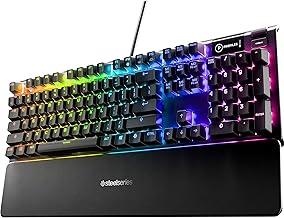 SteelSeries Apex 5 Hybrid Mechanical Gaming Keyboard Blue Switch (C tier)