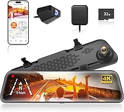 WOLFBOX G840S 12" 4K Mirror Dash Cam (B tier)