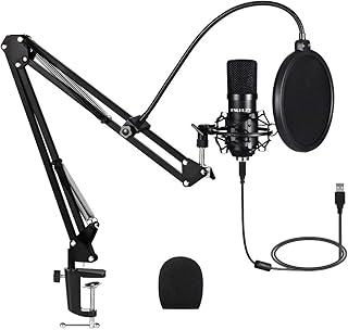 USB Streaming Podcast PC Microphone Condenser (C tier)