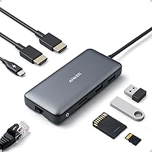 Anker 8-in-1 USB-C Docking Station Dual Monitor 4K (B tier)