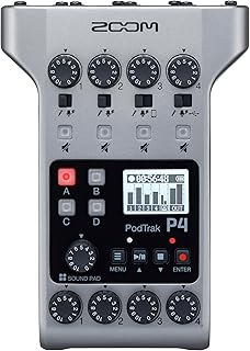 Zoom PodTrak P4 Podcast Recorder with USB Interface (C tier)