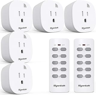 Syantek Remote Control Outlet 5 Pack (D tier)