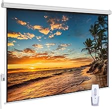 120-inch 4:3 Electric Motorized Projector Screen with Remote (D tier)