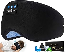 MUSICOZY Sleep Mask with Bluetooth 5.4 Headphones (S tier)