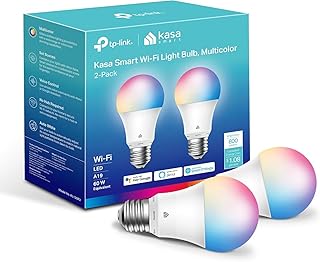 Kasa Smart Light Bulb A19 Full Color 2-Pack (A tier)