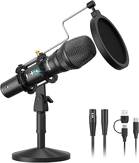 MAONO HD300T USB/XLR Podcast Dynamic Microphone (B tier)