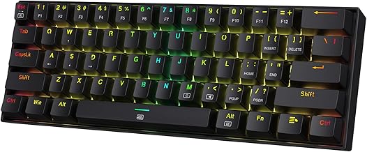 Redragon K630 Dragonborn 60% Mechanical Keyboard (D tier)