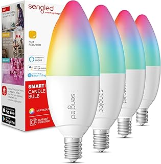 Sengled Zigbee Smart Candelabra E12 Multicolor 4-Pack (A tier)