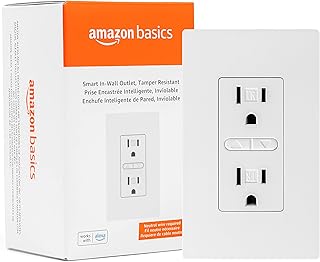 Amazon Basics Smart In-Wall Outlet (B tier)