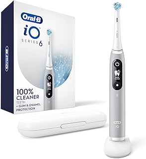 Oral-B iO Series 6 Rechargeable Electric Toothbrush, Grey Opal (A tier)