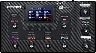 Zoom B6 Bass Multi-Effects with USB Interface (D tier)