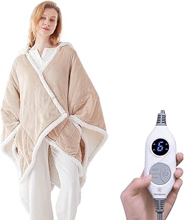 Westinghouse Wearable Heated Throw Poncho 50x60 (B tier)