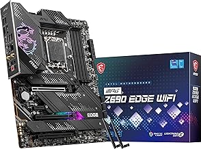 MPG Z690 Edge WiFi LGA 1700 ATX Motherboard (D tier)