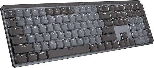 Logitech MX Mechanical Wireless Keyboard Clicky Switch (C tier)