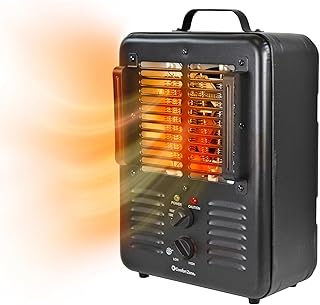 Comfort Zone Portable Milkhouse Utility Heater 1500W (B tier)