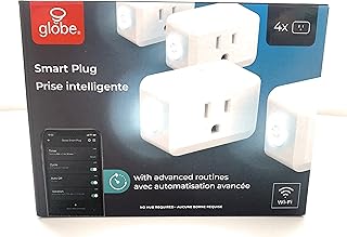 Globe Electric Wi-Fi Smart Plug 4 Pack (C tier)