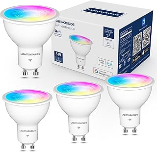 Lightinginside GU10 Smart Bulb 50W RGBCW 4-Pack (C tier)